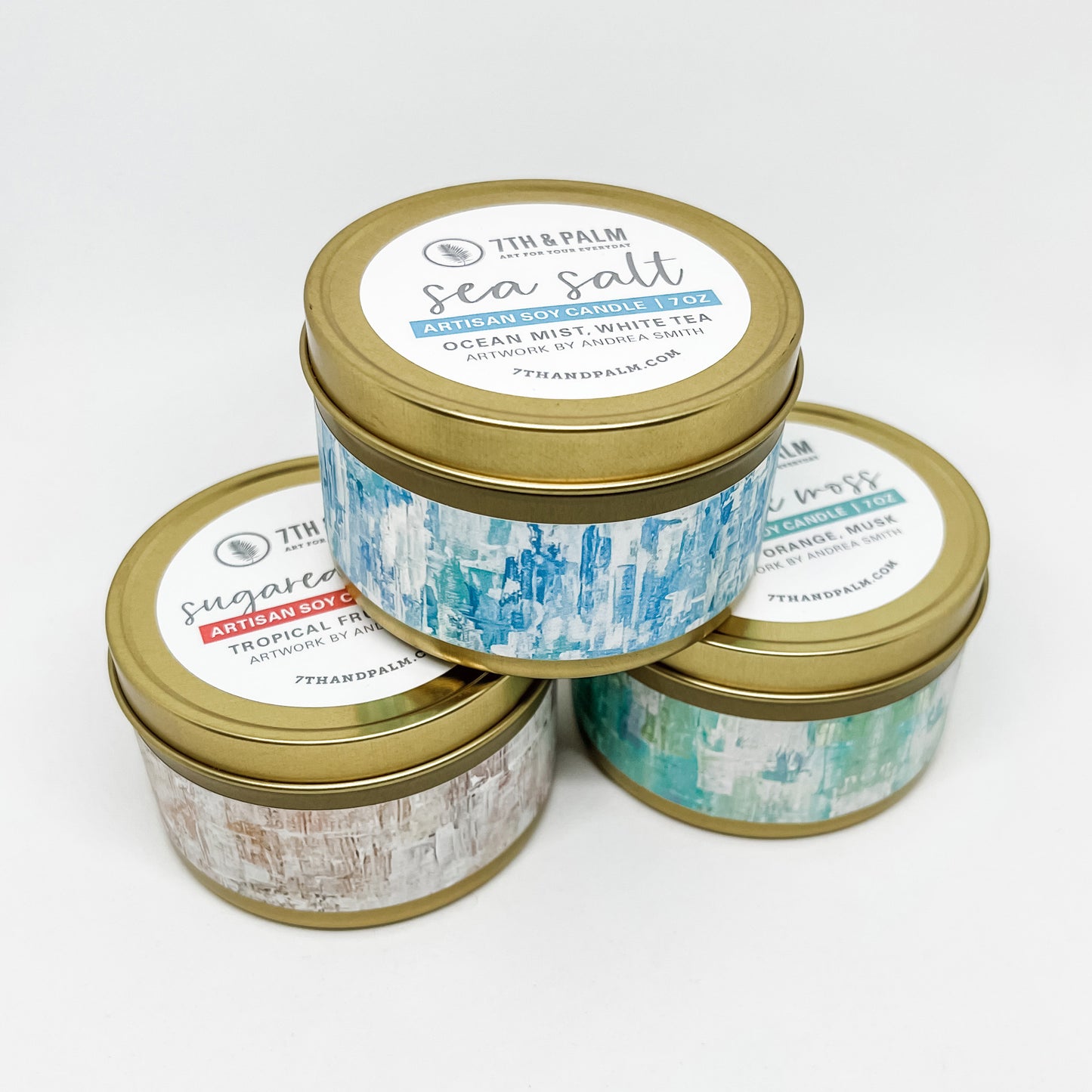 Teak & Leather Artisan Soy Candle