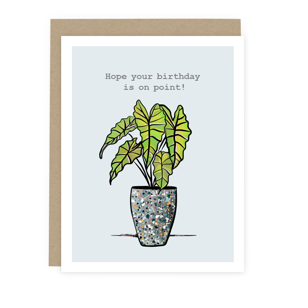 On Point Birthday Card