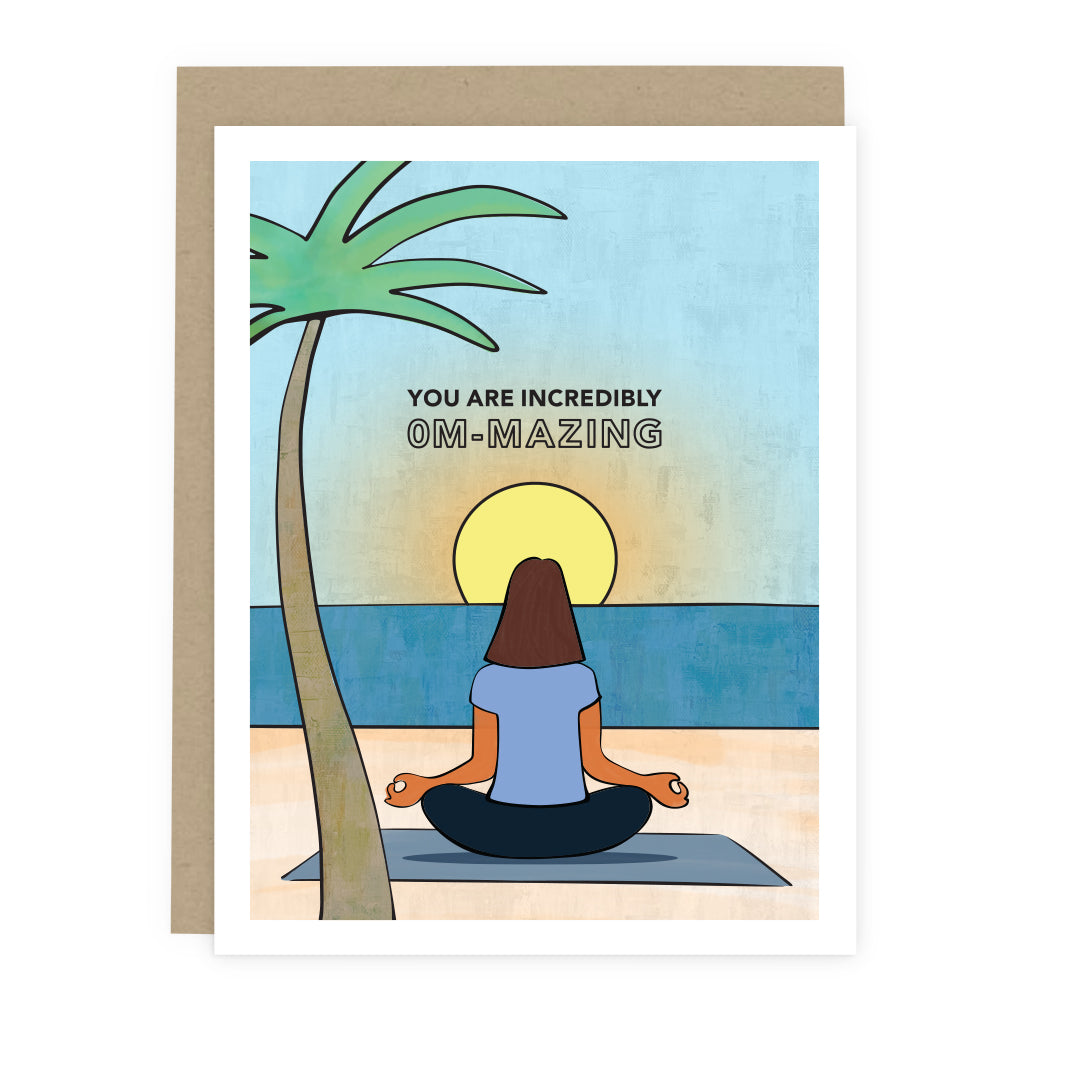 You're Om-Mazing Yoga Card