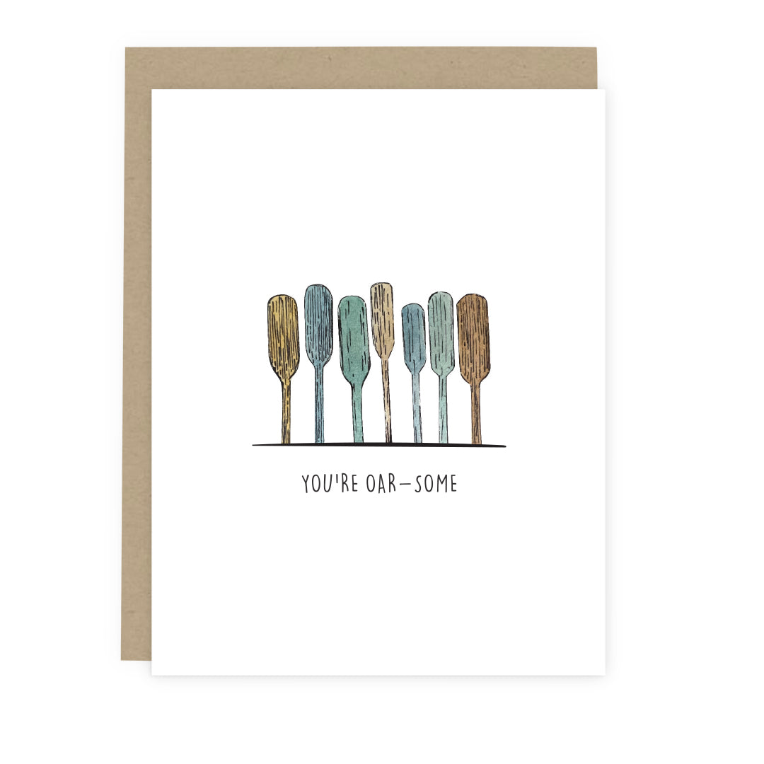 You're Oar-Some Card