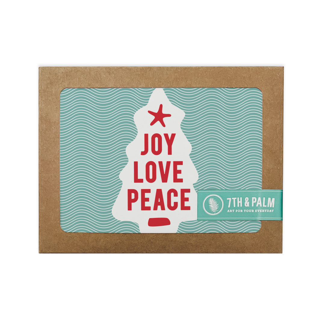 Joy Love Peace Holiday Cards: Boxed Set