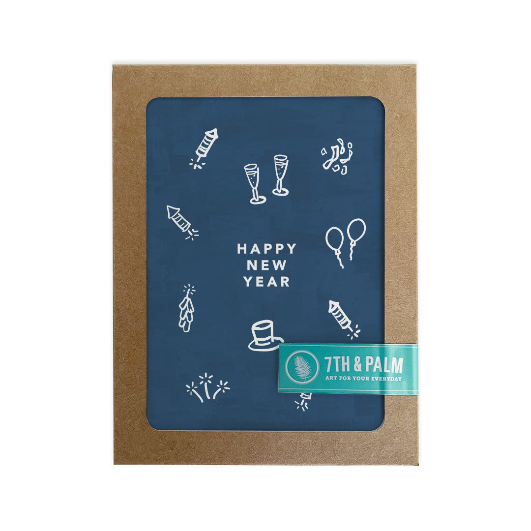 Happy New Year Cards: Boxed Set