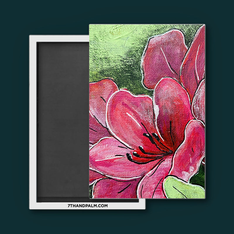 Pink Azaleas Magnet