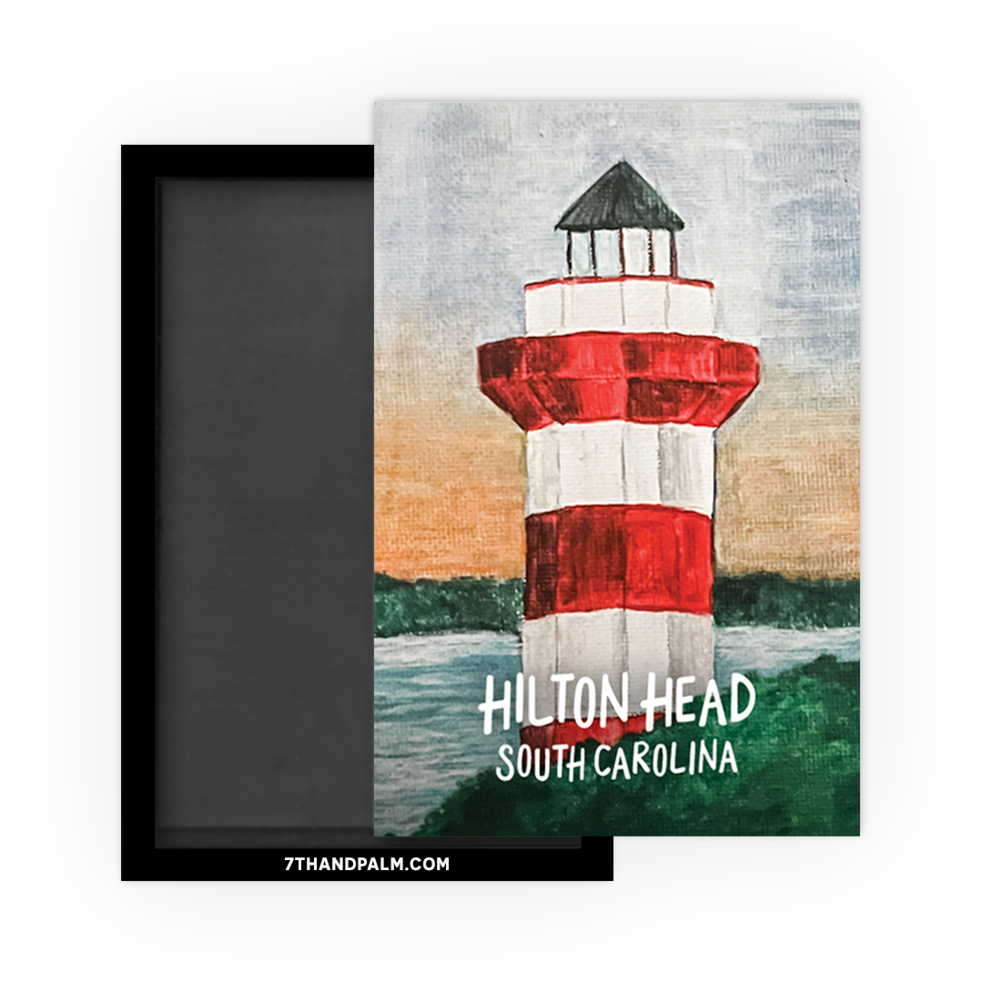 Hilton Head Island Harbour Town Lighthouse Magnet