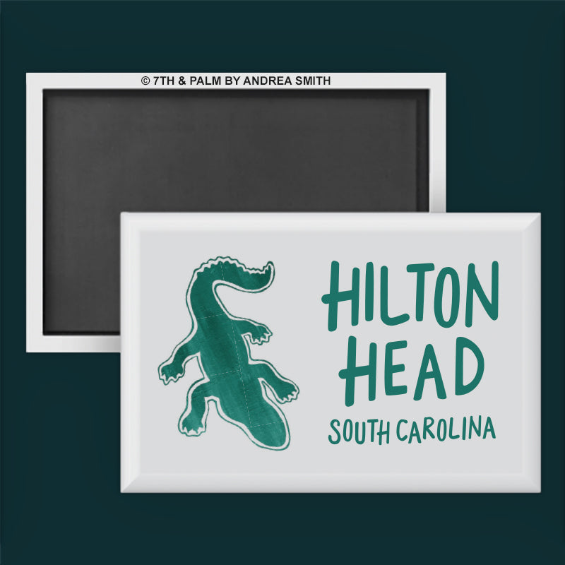 Hilton Head Alligator Magnet
