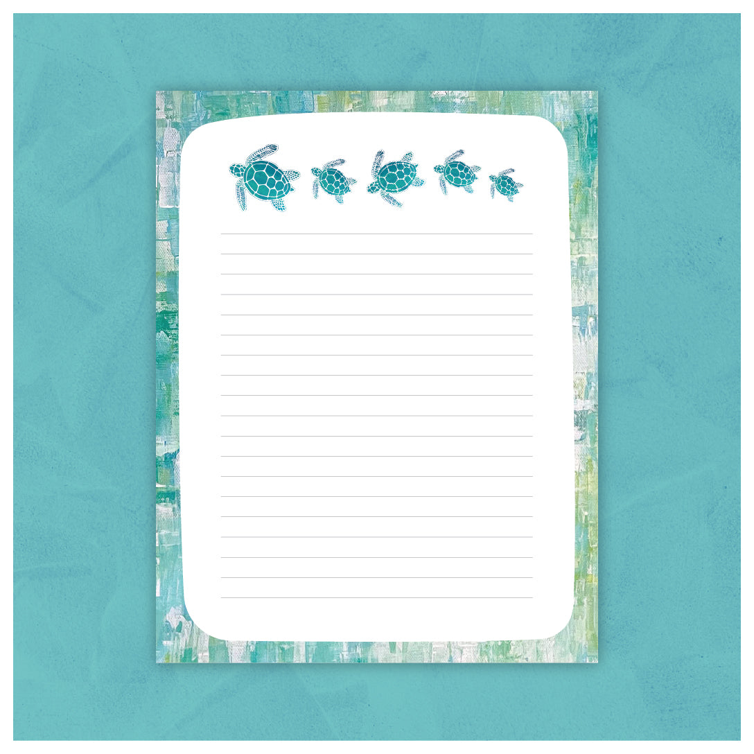 Sea Turtles Notepad