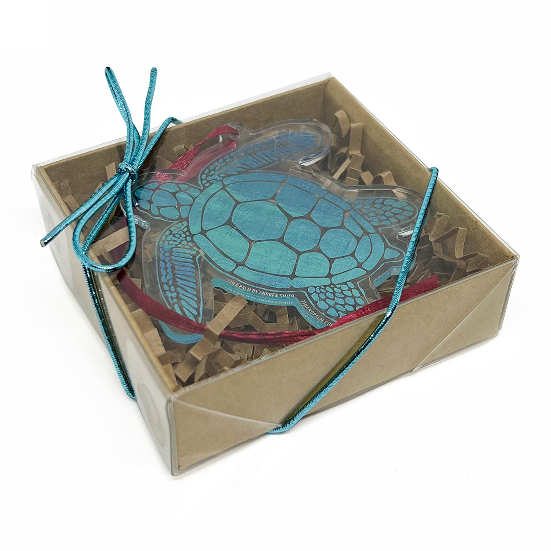 Sea Turtle Acrylic Ornament