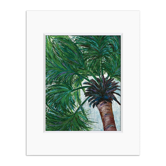 Palmetto Tree Art Print, 8x10