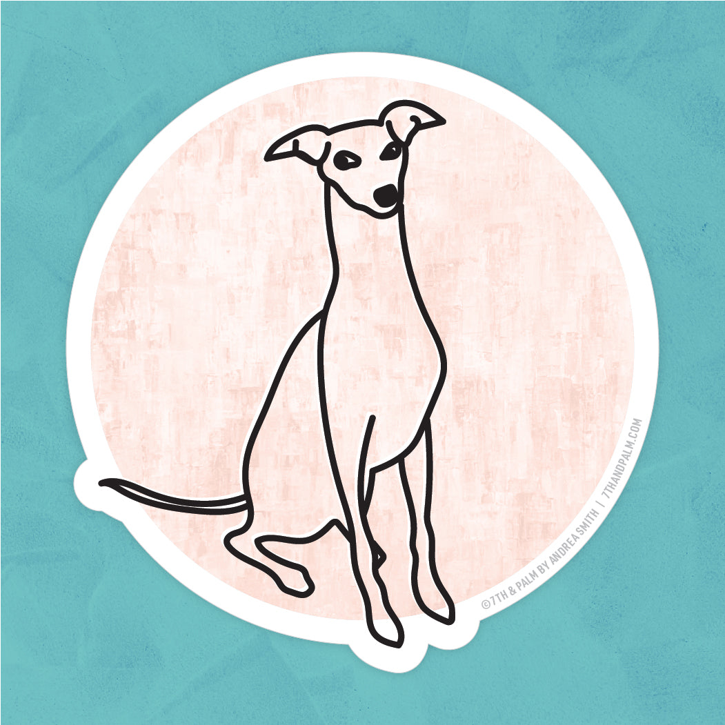 Greyhound Sticker