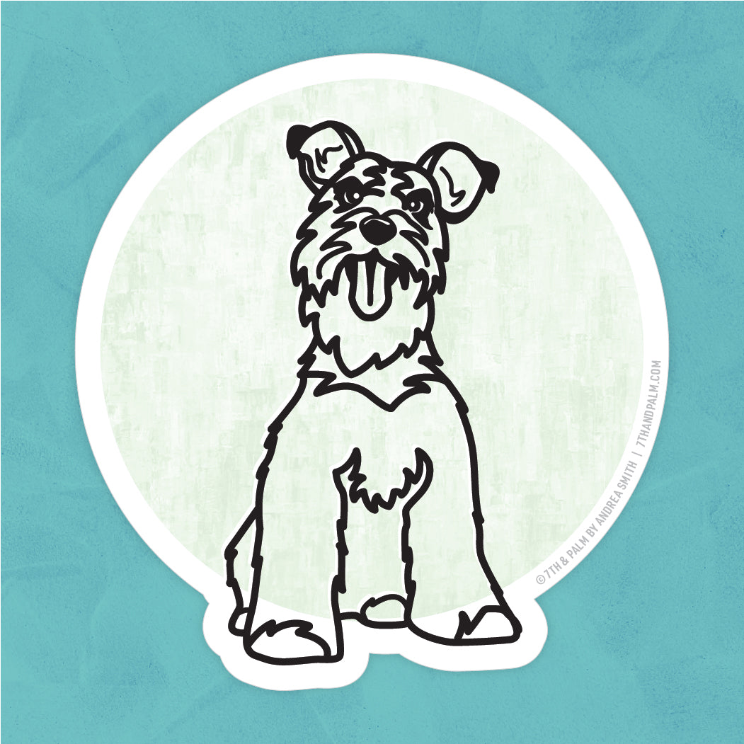 Schnauzer Sticker
