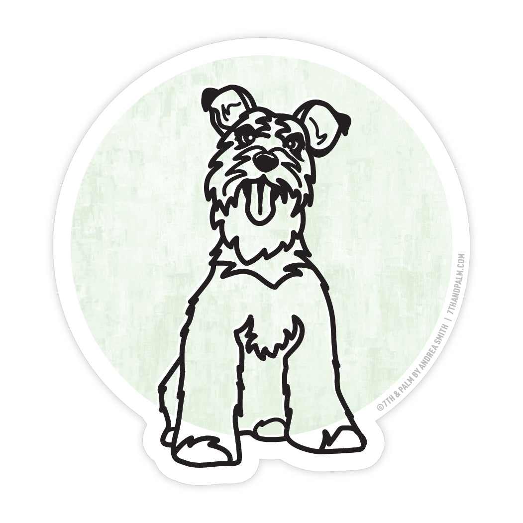Schnauzer Sticker