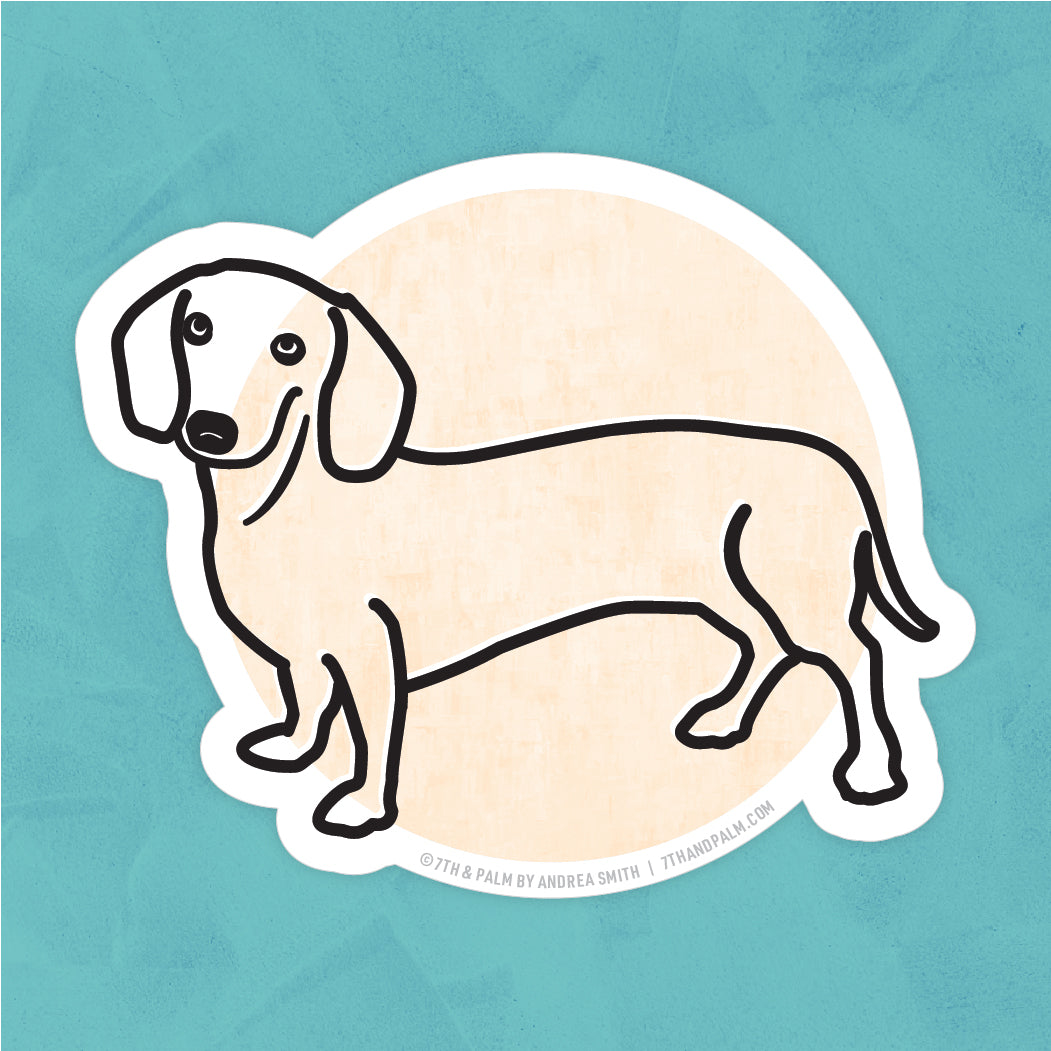Dachshund Sticker