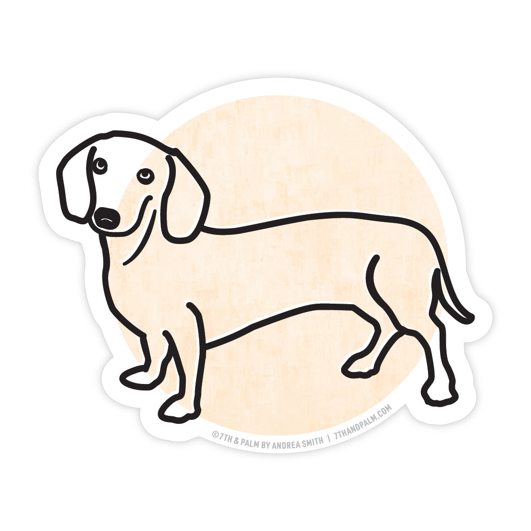 Dachshund Sticker