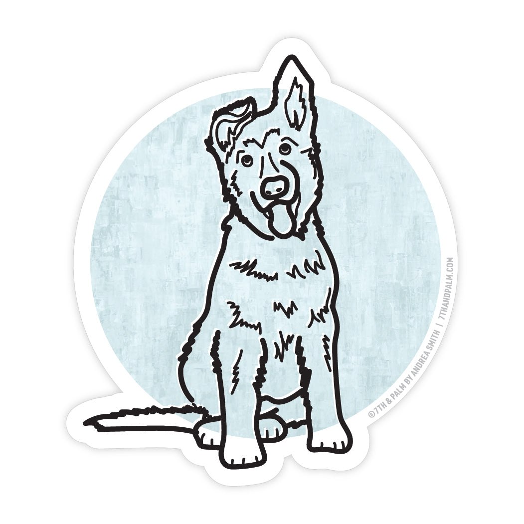 German Shepherd Sticker