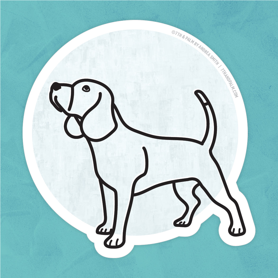 Beagle Sticker