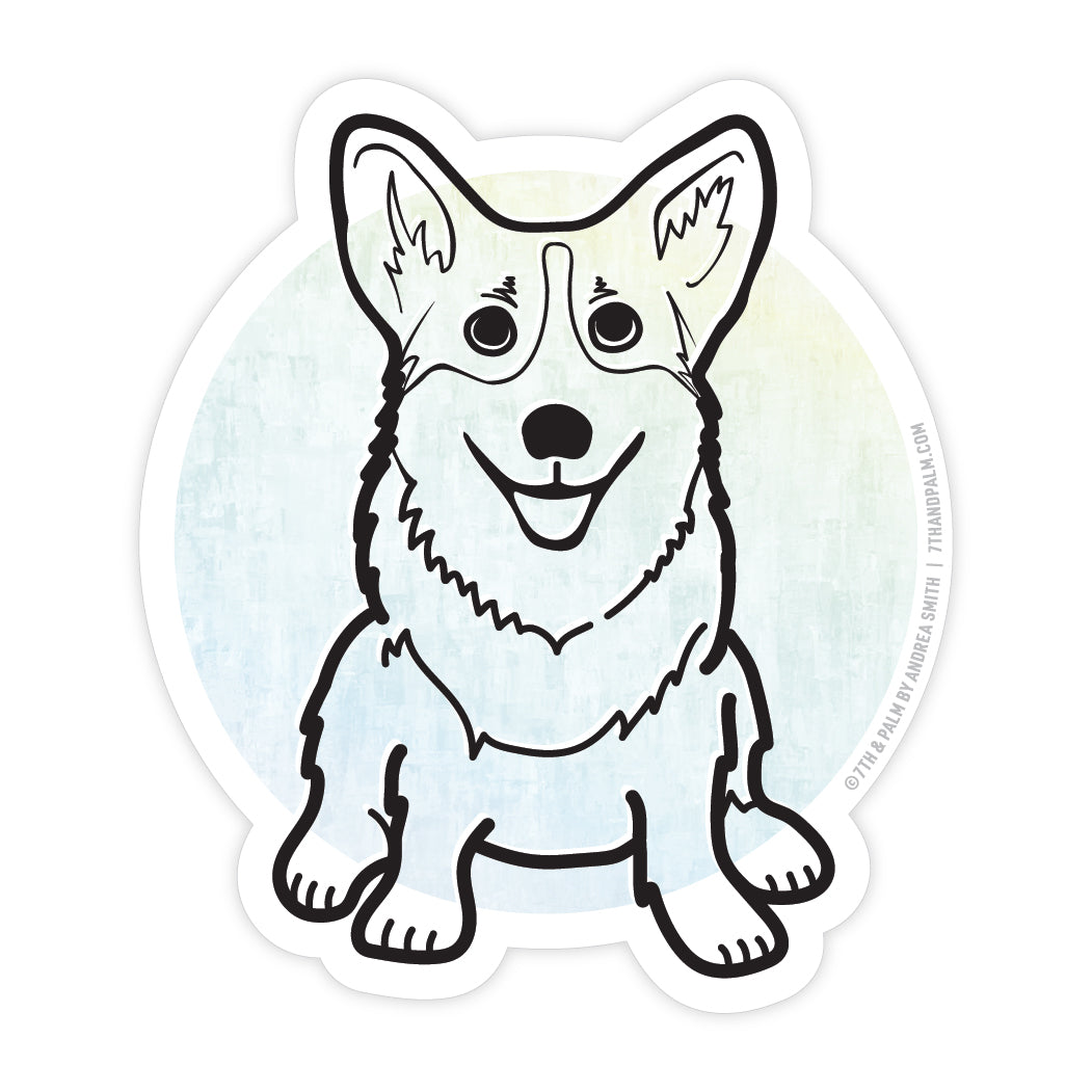 Corgi Sticker