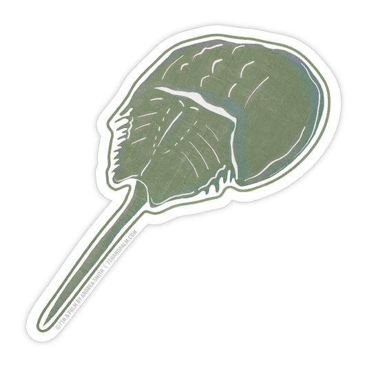 Horseshoe Crab Vinyl Sticker