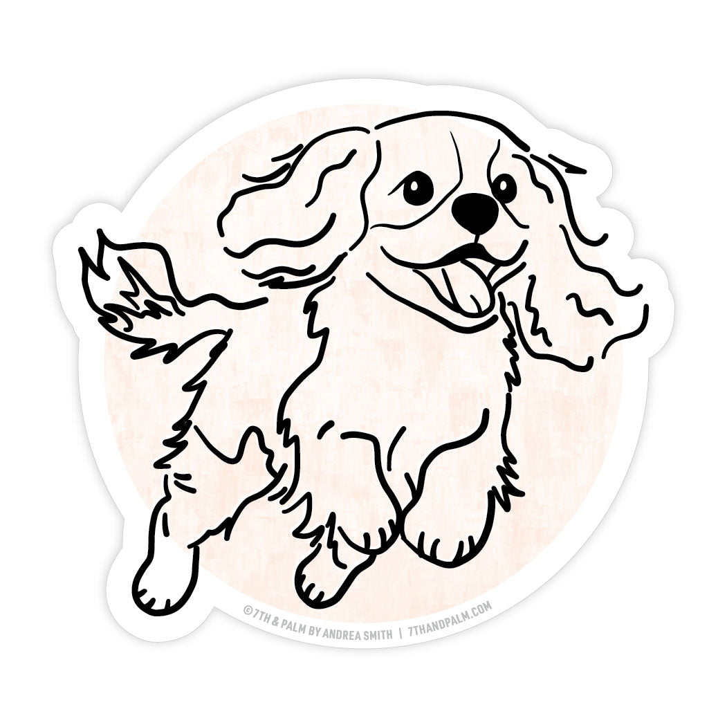 Cavalier King Charles Spaniel Sticker