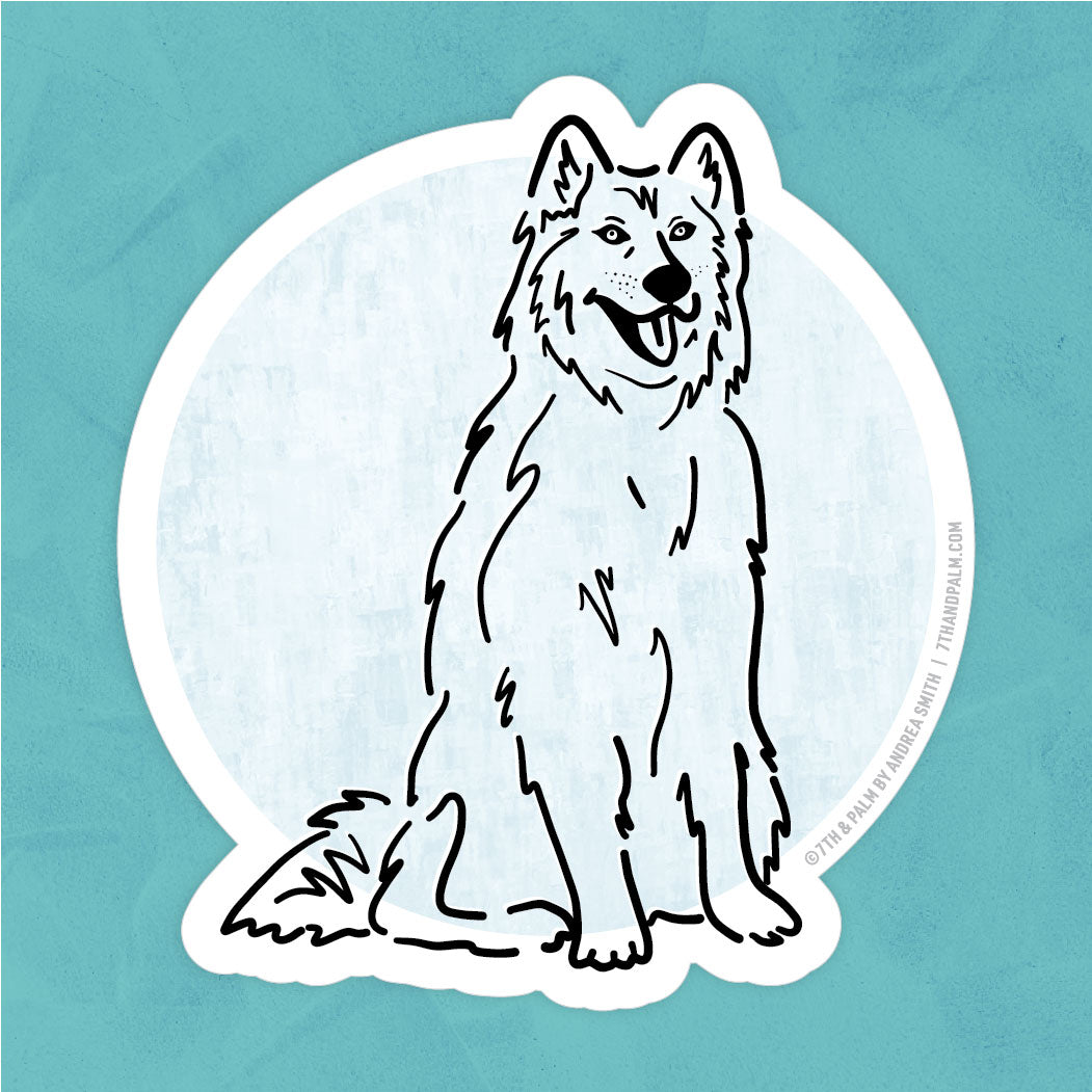 Husky Sticker