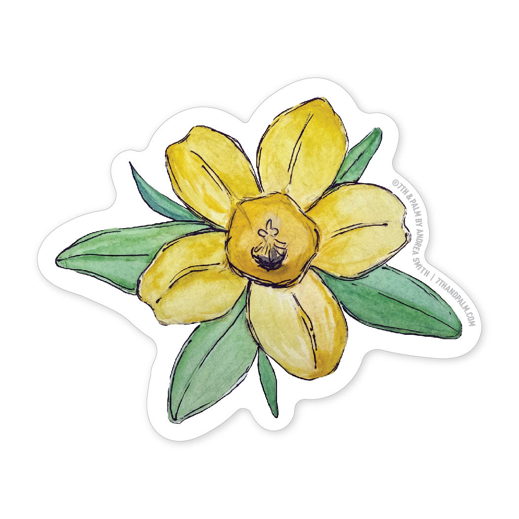 Yellow Jessamine Sticker