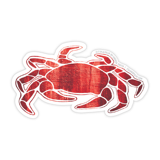 Dungeness Crab Sticker