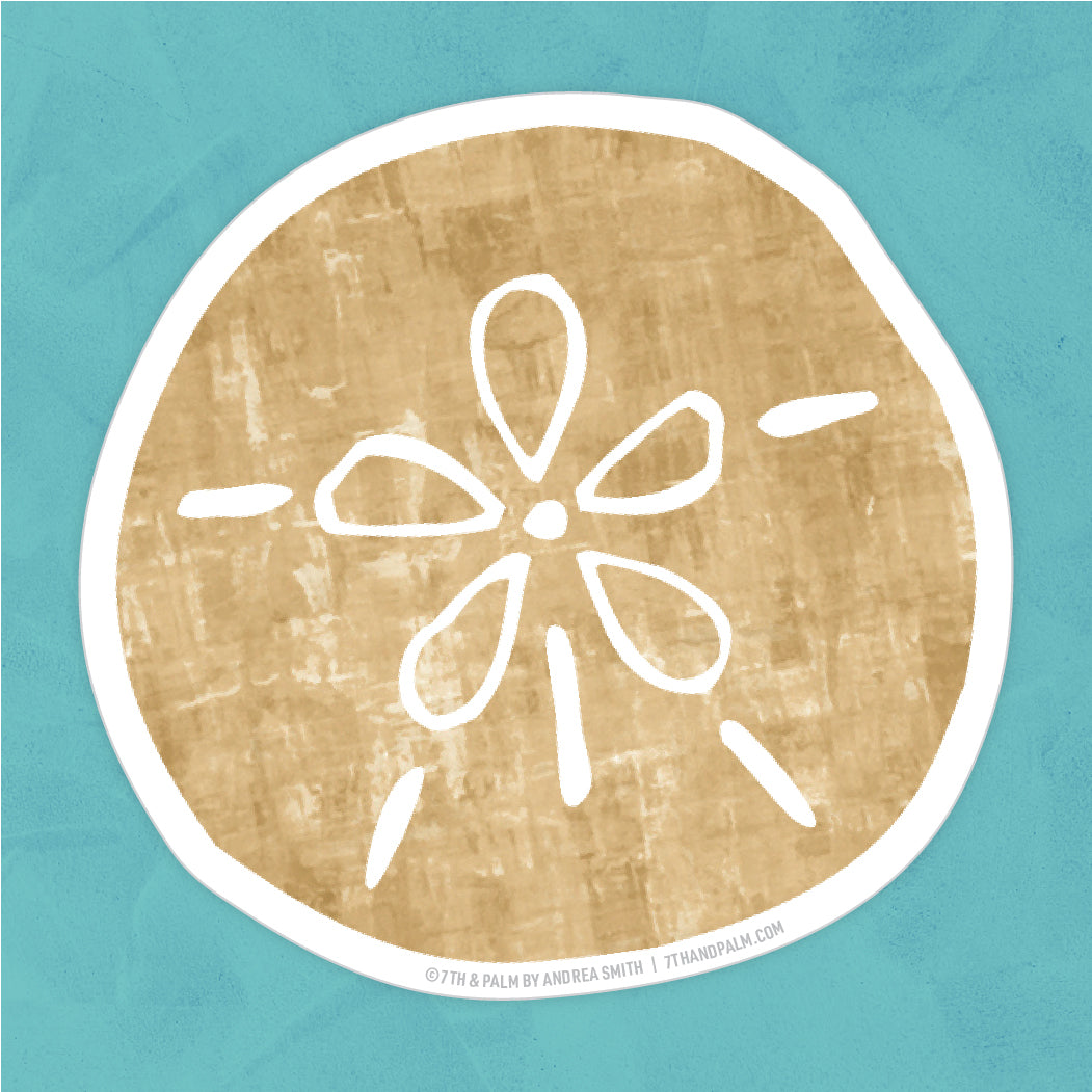 Sand Dollar Sticker