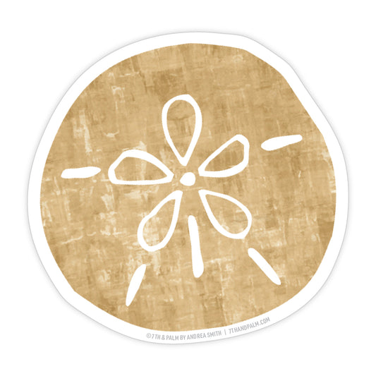 Sand Dollar Sticker