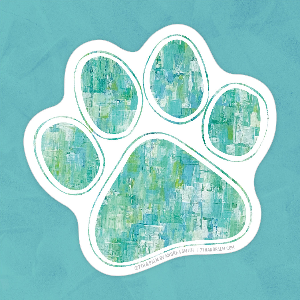 Paw Print Sticker