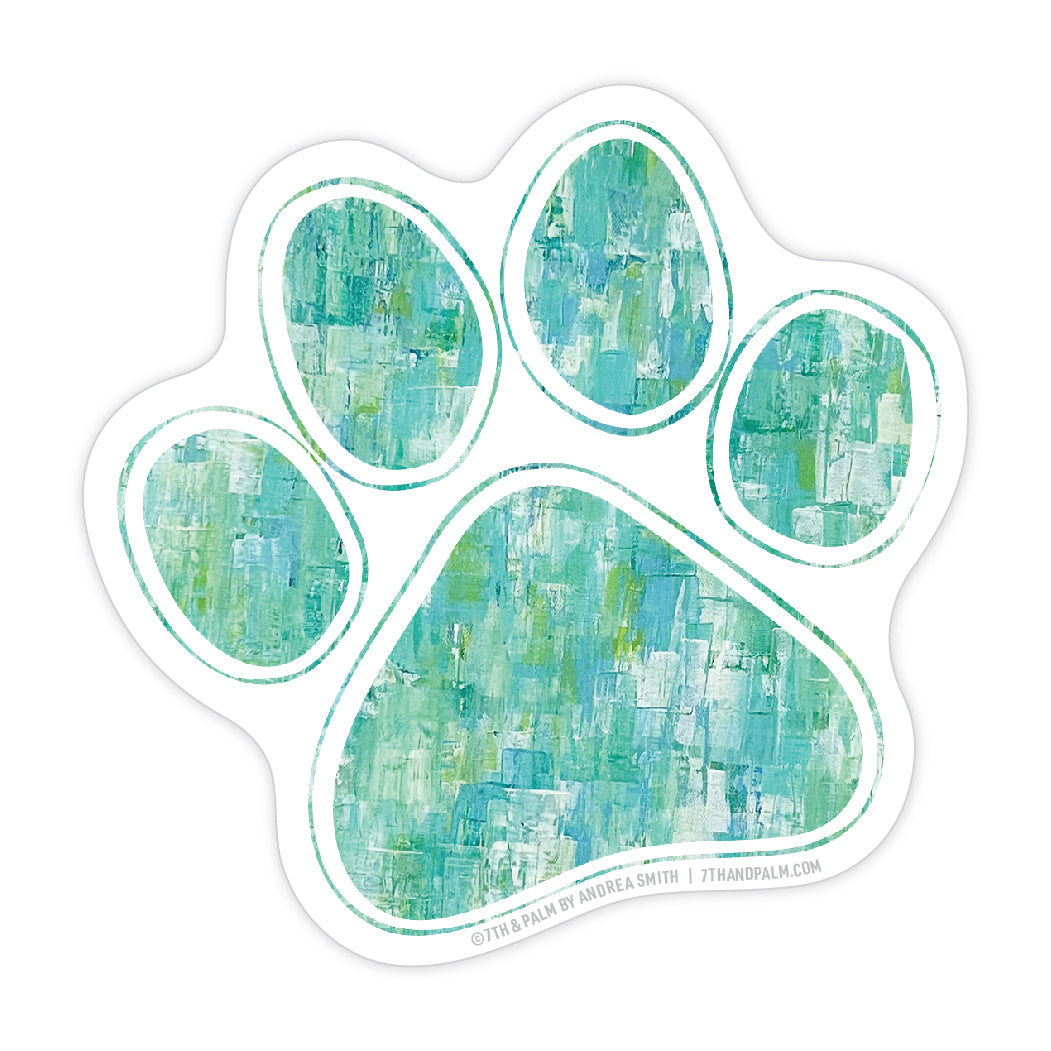 Paw Print Sticker