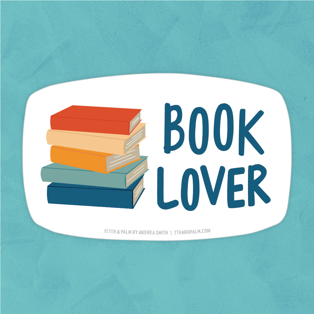 Book Lover Sticker