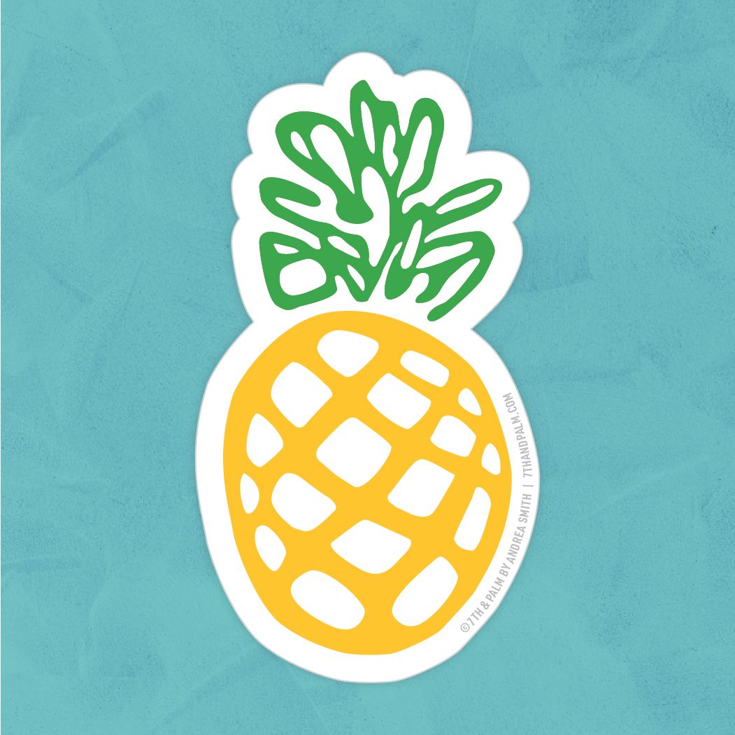 Pineapple Sticker