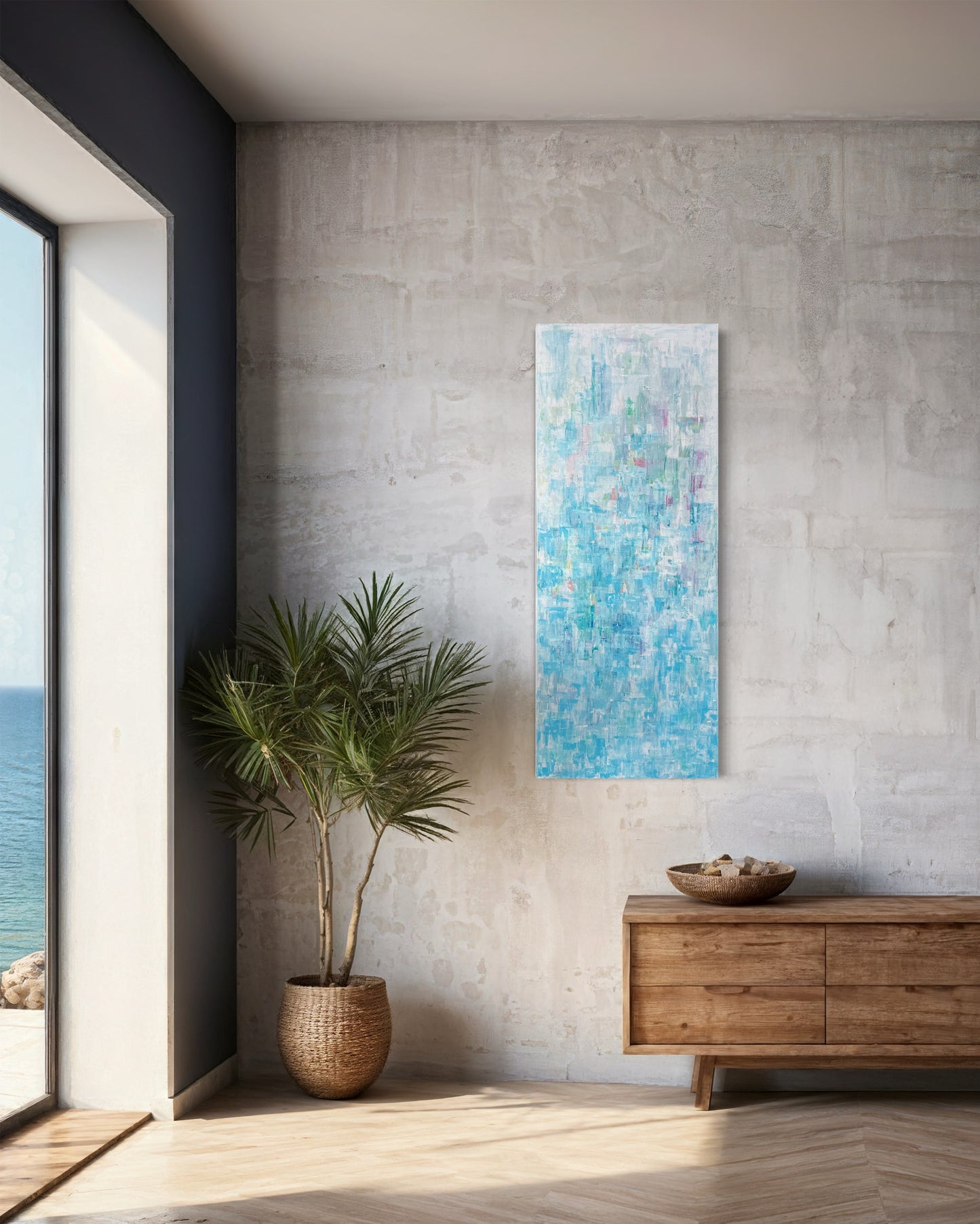 Summer Rain, 10x40"