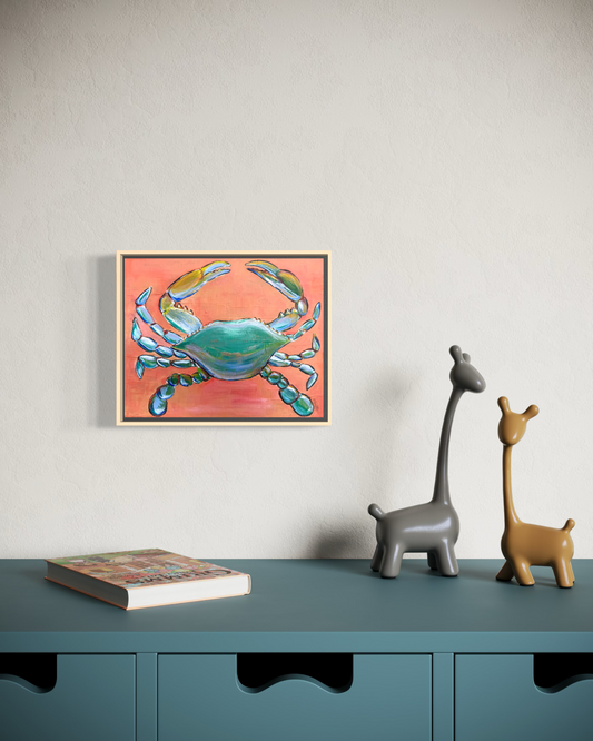 Terracotta Crab, 8" x 10"