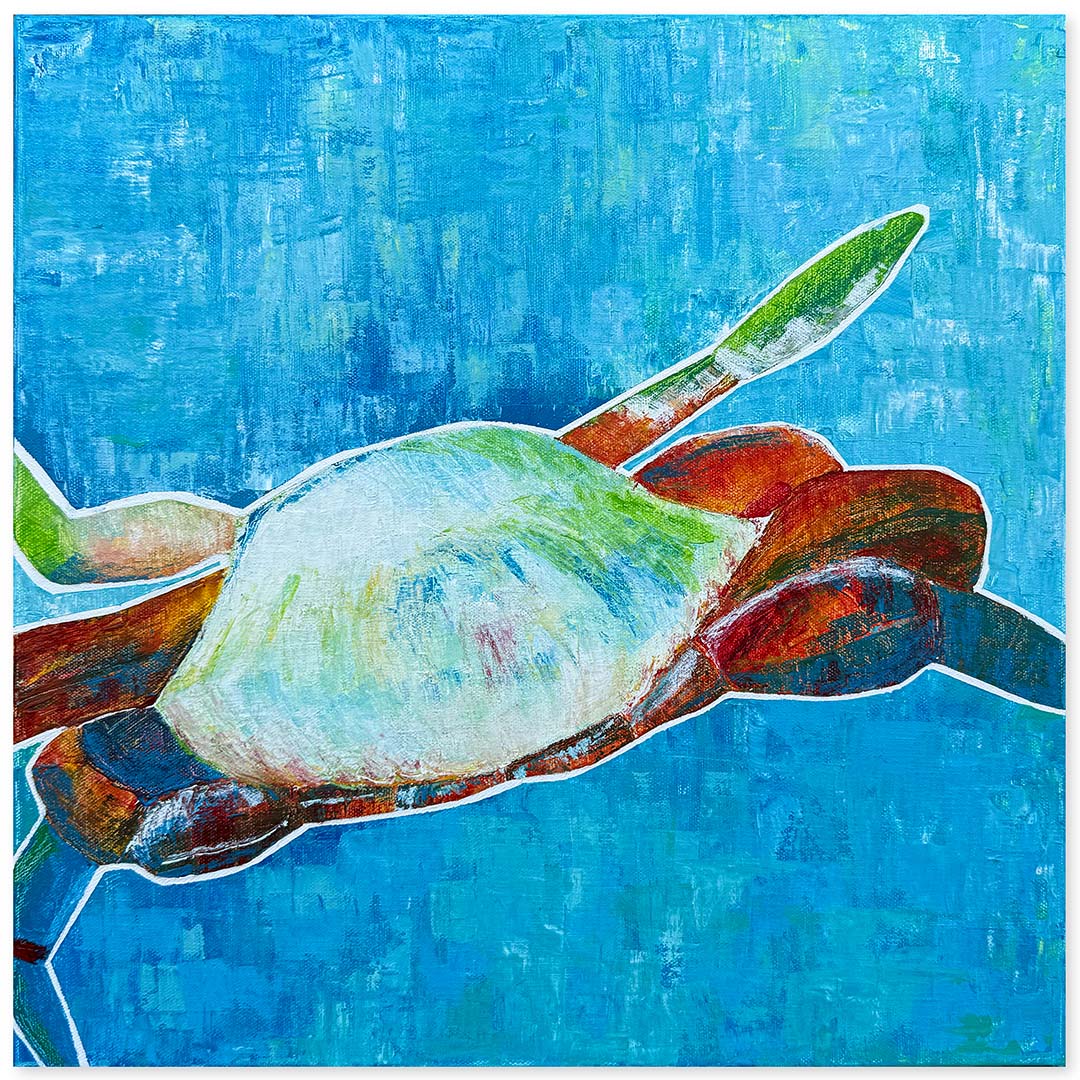Tidepool, 24" x 24"