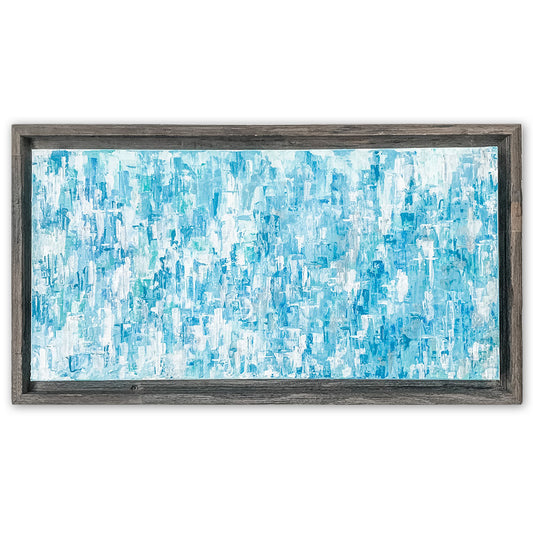 Travel Blues, 12" x 24"