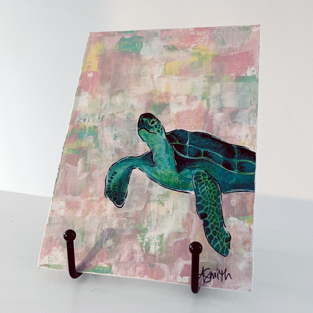 Sea Turtle, 7x5"