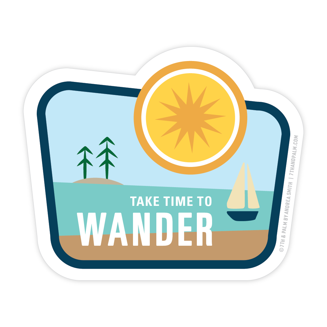 Wander Sticker