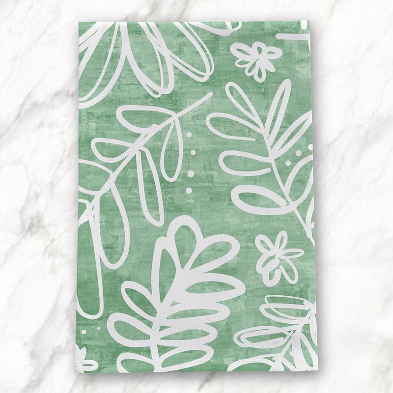Palm Fronds Tea Towel