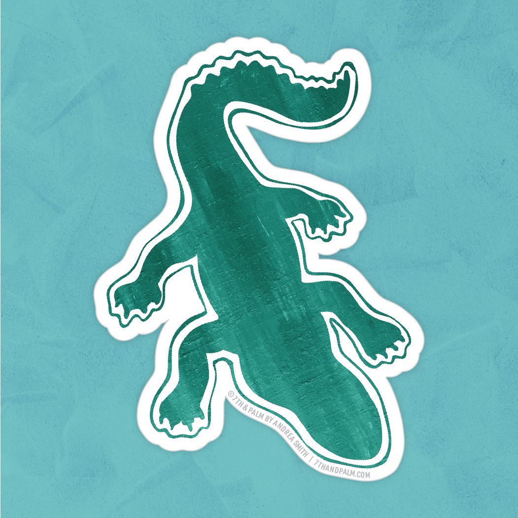 Alligator Sticker