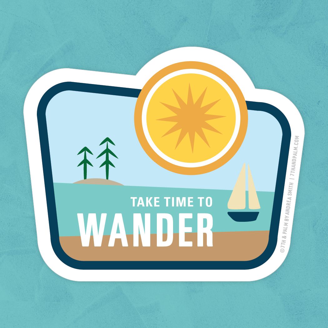 Wander Sticker