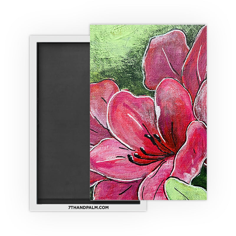 Pink Azaleas Magnet