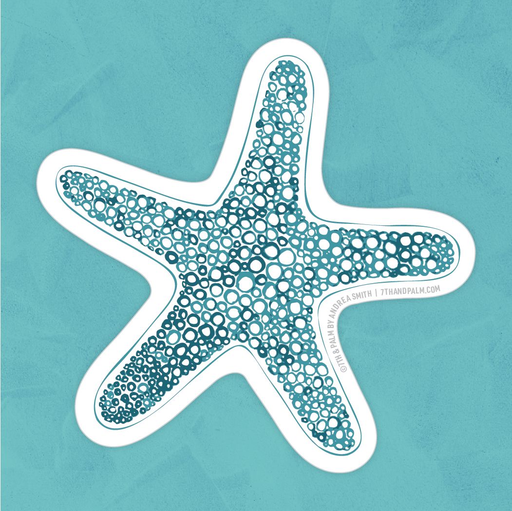 Sea Star Sticker