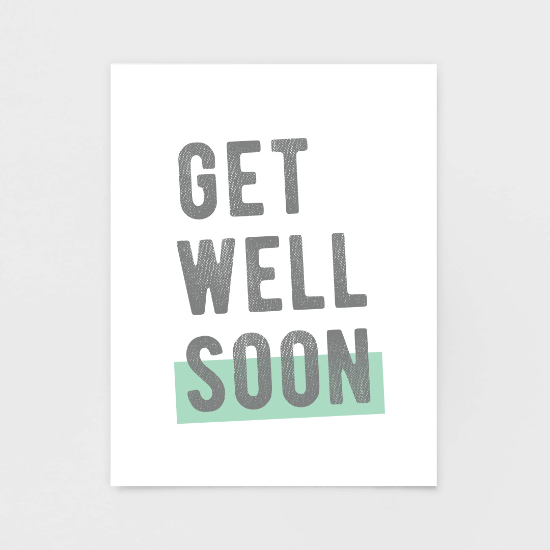 Get Well Soon Card | Luxe Stationery & Greeting Cards by 7th & Palm