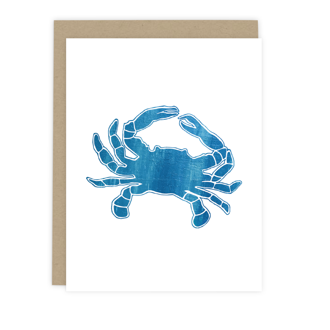 Blue Crab Card