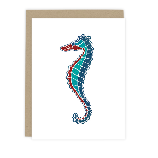 Seahorse Note Card