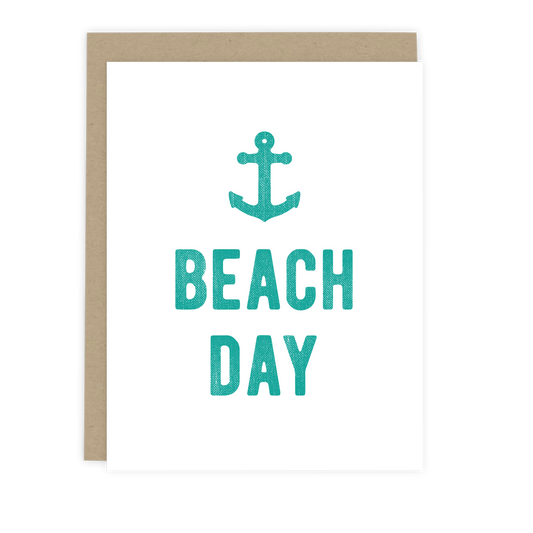 Beach Day Note Card