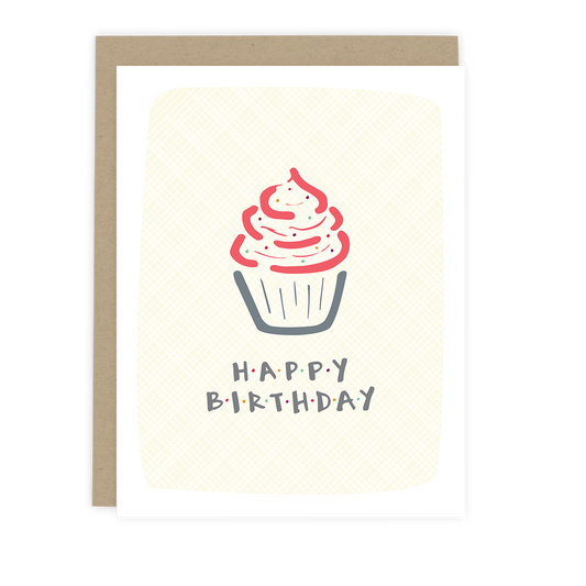 Cupcake Birthday Card