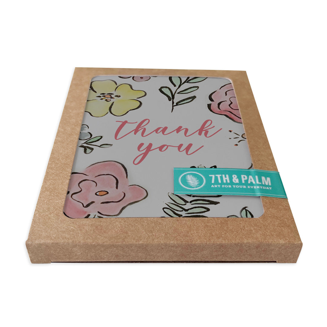 Watercolor Thank You Cards: Boxed Set