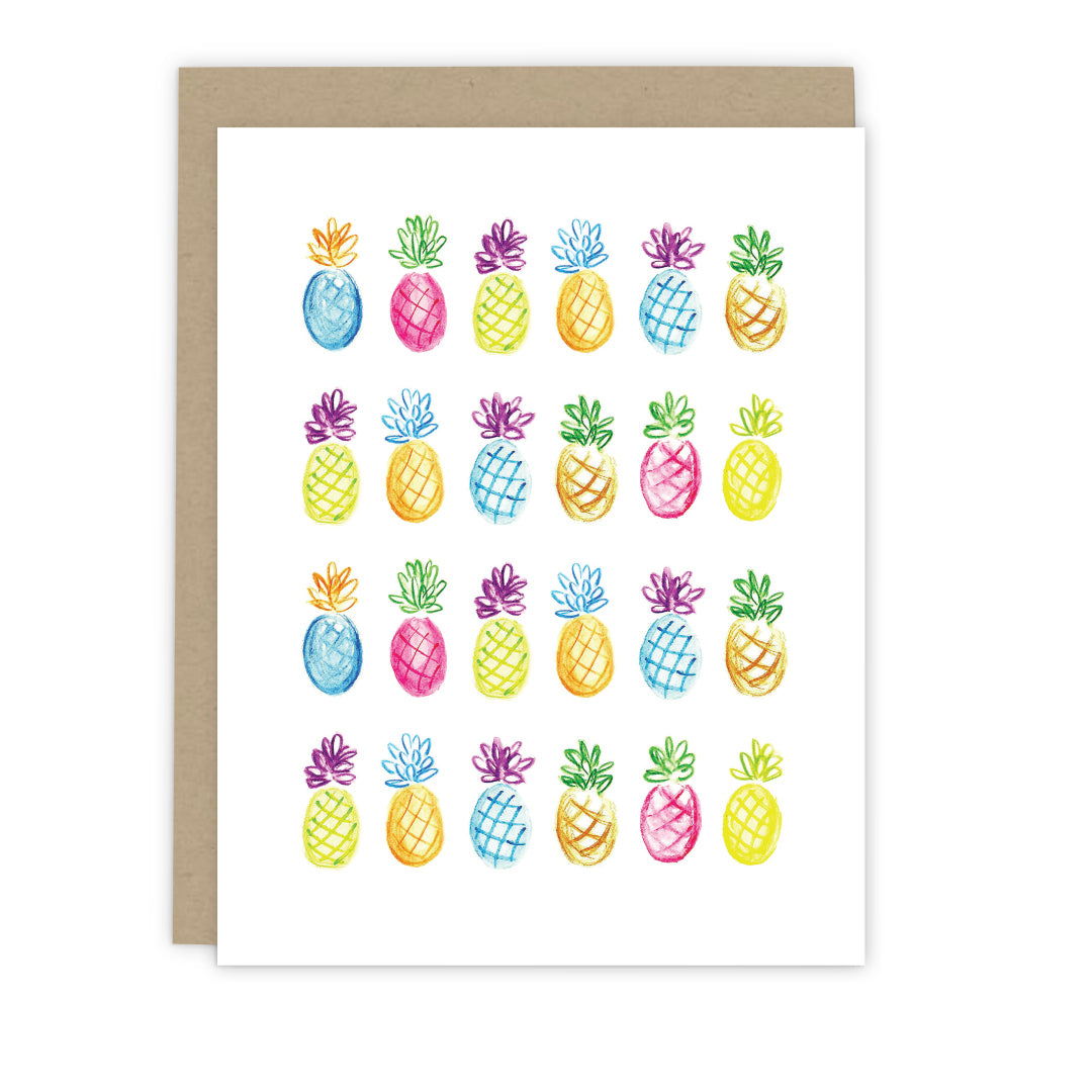 Pineapple Whimsy Cards: Boxed Set