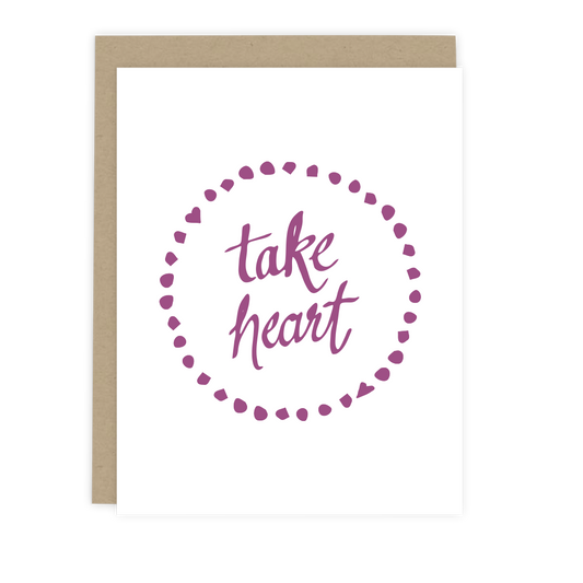 Take Heart Note Card